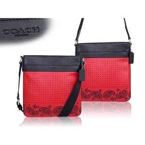 Charles crossbody printed sport calf leather.